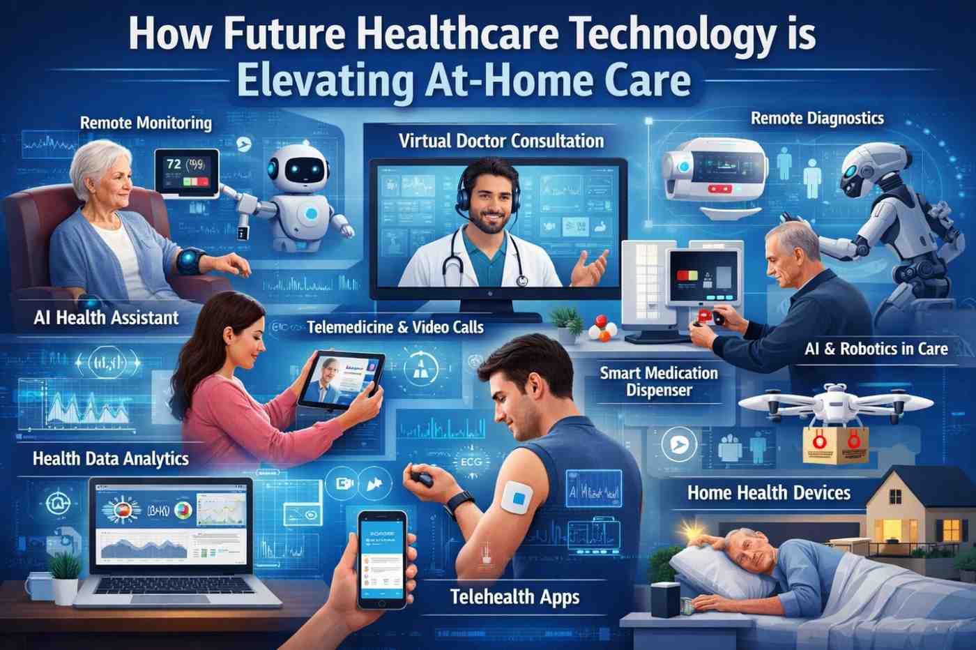 how future healthcare technology is elevating at-home care