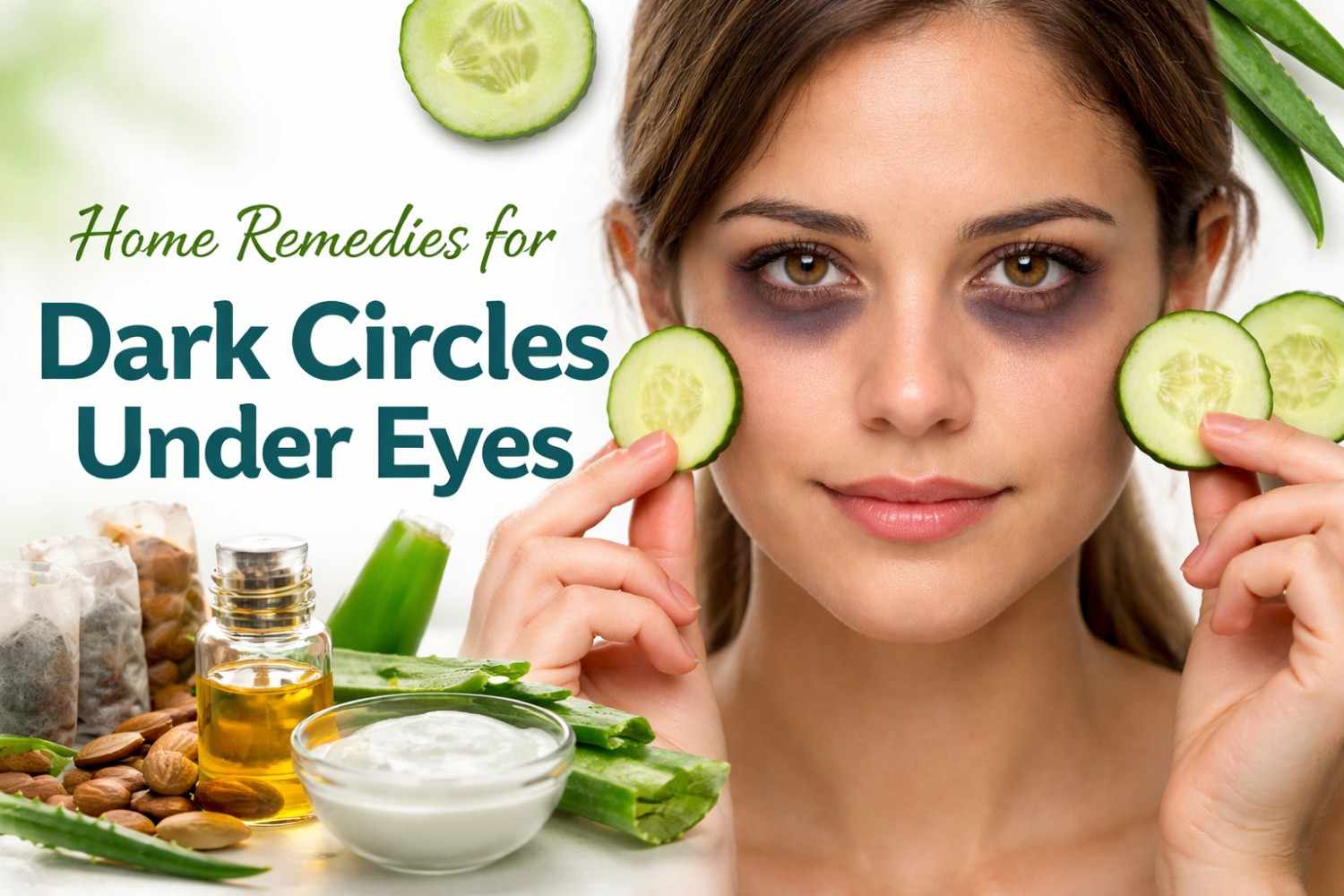 Home Remedies for Dark Circles Under Eyes