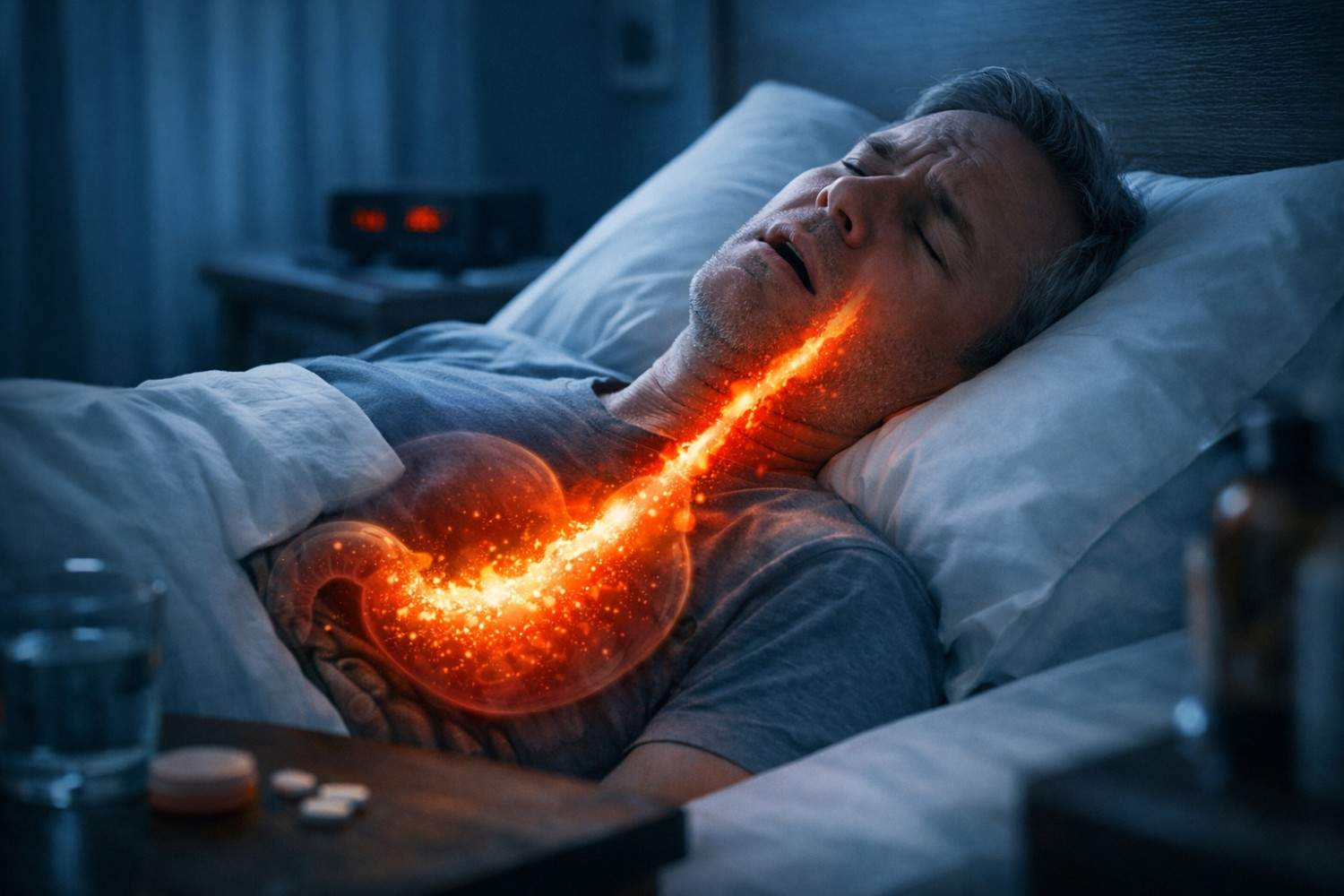 can you die from acid reflux in your sleep
