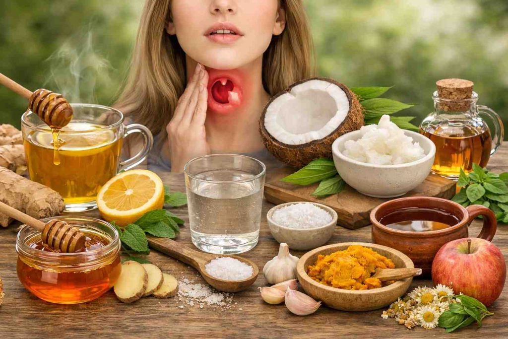 throat ulcer home remedies